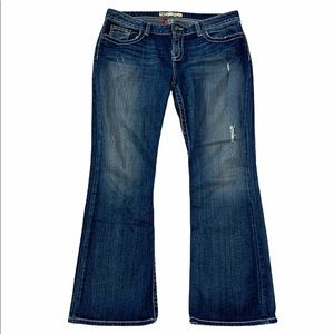 BKE Kate Stretch 34x31.5 Blue Jeans